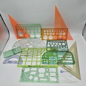 Traffic Templates Drafting Engineer Accident Road Signs Highway curves lot 13